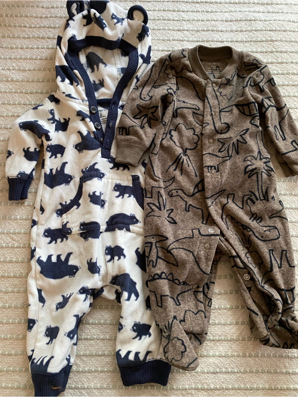 Set of 2 Carter’s 3 Month Pajamas